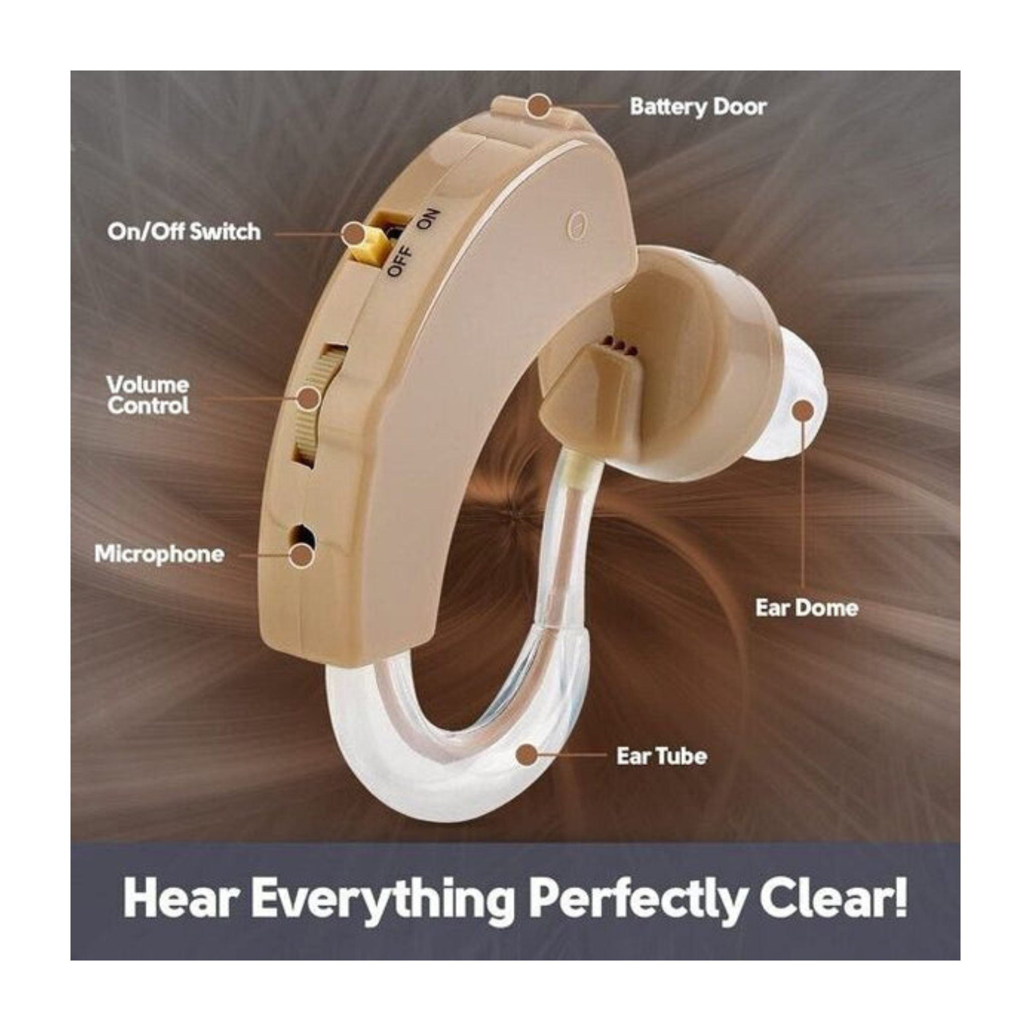 Behind-the-Ear Digital Hearing Aid