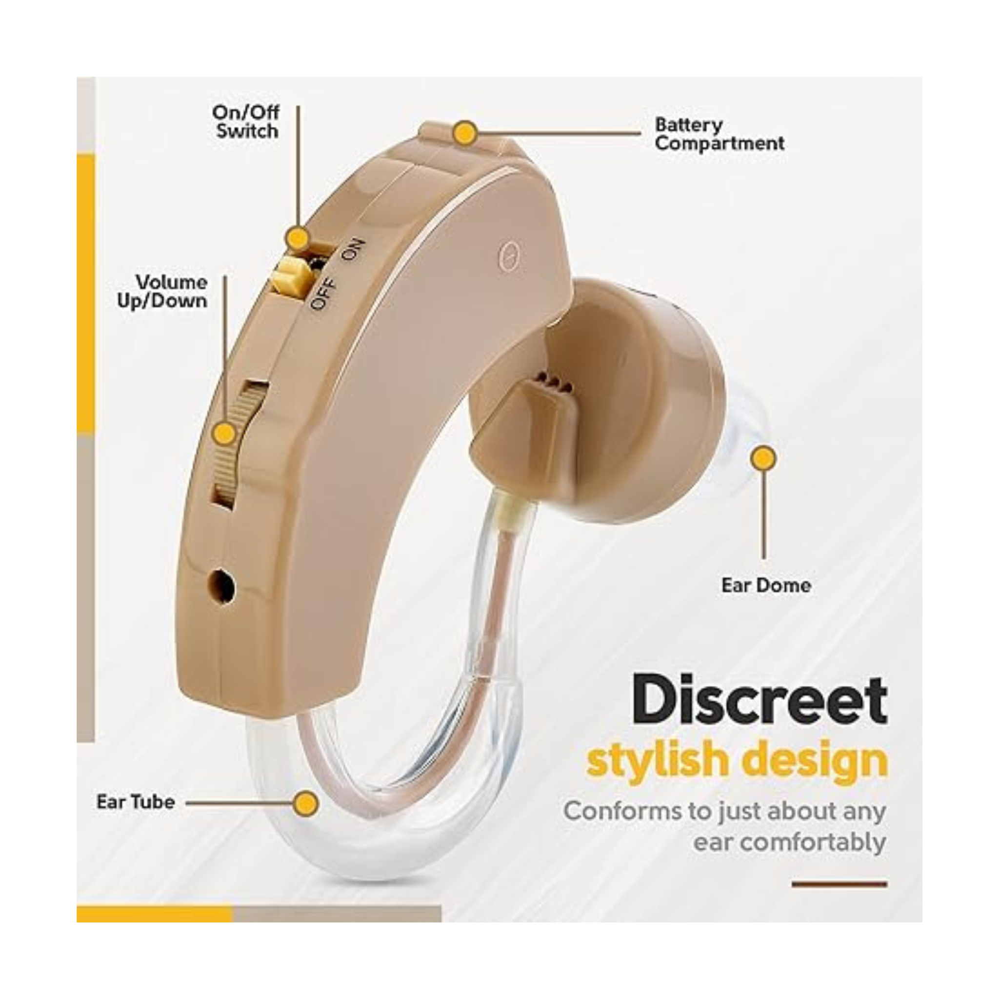 Behind-the-Ear Digital Hearing Aid